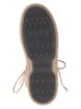 Moon Boot Leren winterboots "Mtrack Lace" beige