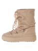 Moon Boot Leren winterboots "Ltrack" beige