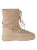 Moon Boot Leren winterboots "Ltrack" beige