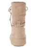 Moon Boot Leren winterboots "Ltrack" beige
