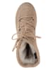 Moon Boot Leren winterboots "Ltrack" beige