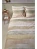Beddinghouse Renforcé beddengoedset "Mix Naturel" beige/groen