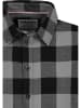 Sublevel Hemd in Schwarz/ Grau