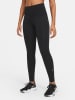 Nike Legginsy sportowe w kolorze czarnym