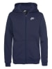 Nike Sweatjacke in Dunkelblau