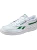 Reebok Leder-Sneakers "Club C Revenge" in Weiß/ Grün