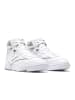 Reebok Skórzane sneakersy "BB 4000 II MID" w kolorze biało-szarym