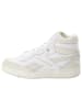 Reebok Leder-Sneakers "BB 4000 II MID" in Weiß/ Beige