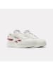 Reebok Leder-Sneakers "Club C Double Revenge" in Grau/ Rot