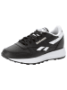 Reebok Leder-Sneakers "Classic Leather" in Schwarz/ Weiß