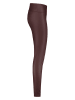 Sublevel Legginsy termiczne w kolorze bordowym