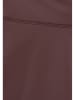 Sublevel Legginsy termiczne w kolorze bordowym