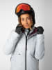 LaMunt Wende-Steppjacke in Lila/ Grau