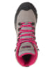CMP Leder-Trekkingboots "Dhenieb" in Grau/ Schwarz/ Pink