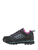 CMP Leren trekkingschoenen "Moon" antraciet/zwart/roze