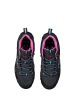 CMP Leder-Trekkingschuhe "Moon" in Anthrazit/ Schwarz/ Pink