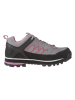 CMP Leder-Trekkingschuhe "Moon Low" in Grau/ Rosa
