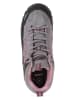 CMP Leder-Trekkingschuhe "Moon Low" in Grau/ Rosa