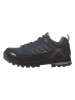 CMP Leder-Trekkingschuhe "Moon Low" in Blau/ Schwarz