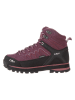 CMP Leren trekkingboots "Moon Mid" auberginekleurig/zwart