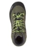 CMP Leder-Trekkingboots "Rigel Mid" in Khaki/ Schwarz