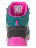 CMP Leder-Trekkingboots "Rigel Mid" in Petrol/ Pink