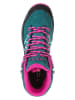 CMP Leder-Trekkingboots "Rigel Mid" in Petrol/ Pink