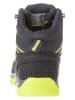cmp Leder-Trekkingboots "Rigel Mid" in Anthrazit/ Gelb