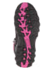 CMP Leder-Trekkingboots "Rigel Mid" in Grün/ Schwarz/ Pink