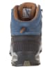 CMP Leder-Trekkingboots "Rigel Mid" in Blau/ Schwarz
