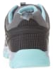 CMP Leder-Trekkingschuhe "Rigel Low" in Grau/ Hellblau