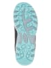 CMP Leder-Trekkingschuhe "Rigel Low" in Grau/ Hellblau