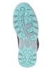 CMP Leder-Trekkingschuhe "Rigel Low" in Grau/ Hellblau