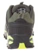 CMP Leder-Trekkingschuhe "Rigel Low" in Khaki/ Schwarz/ Gelb