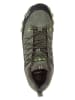 CMP Leder-Trekkingschuhe "Rigel Low" in Khaki/ Schwarz/ Gelb
