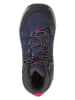 CMP Leder-Trekkingboots "Melnick Mid" in Dunkelblau/ Pink