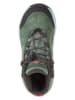 CMP Leder-Trekkingboots "Melnick Mid" in Grün/ Hellblau/ Schwarz