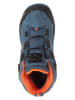 CMP Leder-Trekkingboots "Kiruna Mid" in Blau/ Schwarz