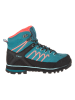cmp Leder-Leder-Trekkingboots "Moon Mid" in Blau/ Schwarz