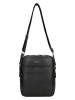 Wojas Leder-Umhängetasche in Schwarz - (B)23 x (H)19 x (T)5 cm