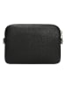 Wojas Leder-Umhängetasche in Schwarz - (B)18 x (H)13 x (T)6,5 cm