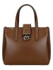 Wojas Leder-Henkeltasche in Braun - (B)24 x (H)20 x (T)12 cm