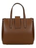 Wojas Leder-Henkeltasche in Braun - (B)24 x (H)20 x (T)12 cm