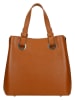 Wojas Leder-Henkeltasche in Hellbraun - (B)25 x (H)23 x (T)12 cm