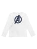 Avengers Longsleeve "Avengers Classic" in Weiß/ Blau