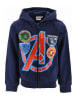 Avengers Bluza "Avengers" w kolorze granatowym ze wzorem