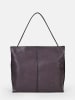 FREDs BRUDER Leder-Shopper in Braun - (B)40 x (H)29 x (T)11 cm