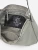 FREDs BRUDER Leder-Umhängetasche in Grau - (B)36 x (H)20 x (T)8 cm