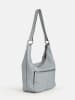 FREDs BRUDER Leder-Schultertasche in Hellblau - (B)28 x (H)23 x (T)10 cm