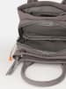 FREDs BRUDER Leder-Henkeltasche in Taupe in Grau - (B)22 x (H)18 x (T)12 cm